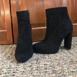 Black Heeled Booties
